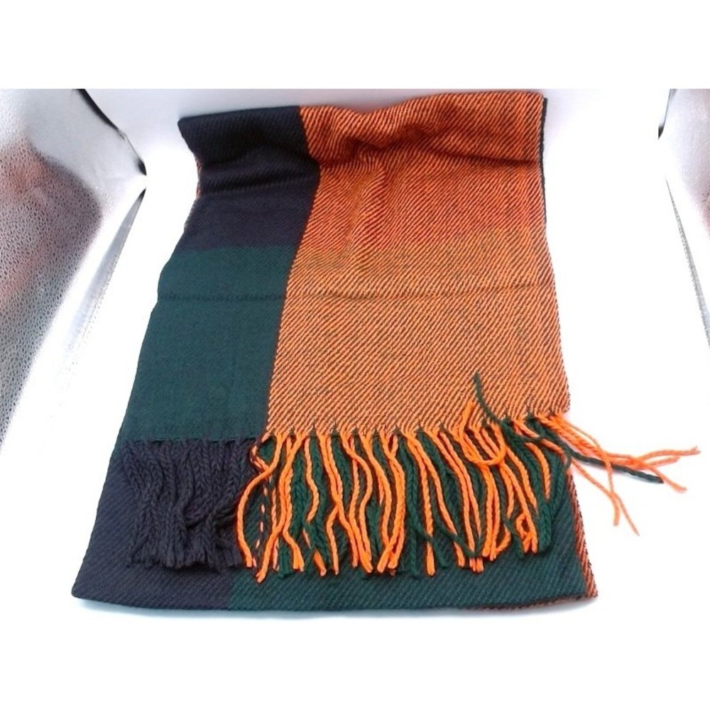 Wander - Agio Winter Scarf/ Shawl, Large, Blue/Orange, BRAND NEW IN PACKAGE